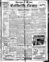 Nottingham and Midland Catholic News Saturday 14 January 1928 Page 1