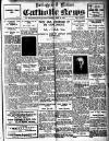Nottingham and Midland Catholic News Saturday 23 March 1929 Page 1