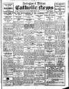 Nottingham and Midland Catholic News Saturday 15 August 1931 Page 1