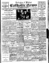 Nottingham and Midland Catholic News Saturday 01 October 1932 Page 1