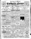 Nottingham and Midland Catholic News Saturday 02 September 1933 Page 1