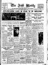 Irish Weekly and Ulster Examiner Saturday 20 November 1937 Page 1