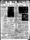 Irish Weekly and Ulster Examiner Saturday 02 April 1960 Page 1