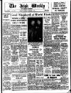 Irish Weekly and Ulster Examiner Saturday 02 December 1961 Page 1