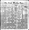 Cork Weekly News Saturday 03 October 1896 Page 1