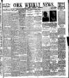 Cork Weekly News Saturday 27 September 1913 Page 1