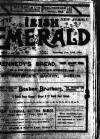 Irish Emerald Saturday 27 January 1906 Page 1