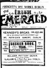 Irish Emerald Saturday 19 December 1908 Page 1