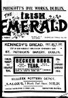Irish Emerald Saturday 13 February 1909 Page 1