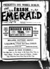 Irish Emerald Saturday 27 November 1909 Page 1