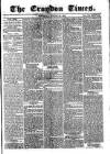 Croydon Times Saturday 24 August 1861 Page 1