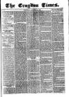 Croydon Times Saturday 31 August 1861 Page 1
