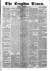 Croydon Times Saturday 28 September 1861 Page 1