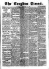 Croydon Times Saturday 12 October 1861 Page 1