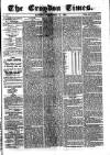 Croydon Times Saturday 19 October 1861 Page 1