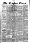 Croydon Times Saturday 07 December 1861 Page 1