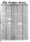 Croydon Times Saturday 21 December 1861 Page 1
