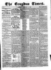 Croydon Times Saturday 11 January 1862 Page 1