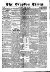 Croydon Times Saturday 19 April 1862 Page 1