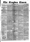 Croydon Times Saturday 03 May 1862 Page 1