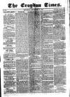 Croydon Times Saturday 20 September 1862 Page 1