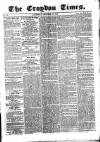 Croydon Times Saturday 25 October 1862 Page 1