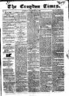 Croydon Times Saturday 21 November 1863 Page 1
