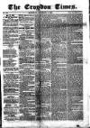 Croydon Times Saturday 05 December 1863 Page 1