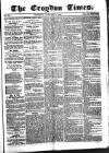 Croydon Times Saturday 16 January 1864 Page 1