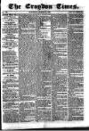Croydon Times Saturday 12 March 1864 Page 1