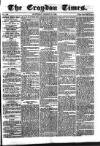 Croydon Times Saturday 19 March 1864 Page 1