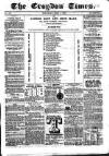 Croydon Times Saturday 09 July 1864 Page 1