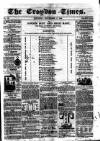 Croydon Times Saturday 17 September 1864 Page 1