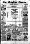 Croydon Times Saturday 21 January 1865 Page 1
