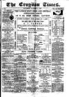 Croydon Times Saturday 07 October 1865 Page 1