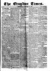 Croydon Times Wednesday 25 October 1865 Page 1