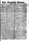 Croydon Times Wednesday 01 November 1865 Page 1