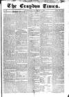 Croydon Times Wednesday 05 September 1866 Page 1