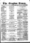 Croydon Times Saturday 09 March 1867 Page 1