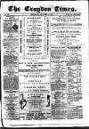 Croydon Times Saturday 05 October 1867 Page 1