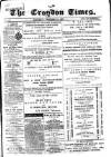 Croydon Times Saturday 14 December 1867 Page 1