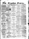 Croydon Times Wednesday 10 February 1869 Page 1