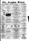 Croydon Times Saturday 07 July 1877 Page 1