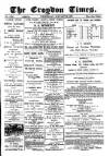 Croydon Times Wednesday 29 January 1879 Page 1