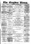 Croydon Times Wednesday 03 September 1879 Page 1