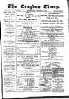 Croydon Times Wednesday 21 January 1880 Page 1