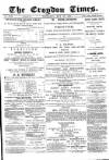 Croydon Times Saturday 22 May 1880 Page 1