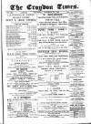 Croydon Times Saturday 23 October 1880 Page 1