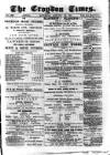 Croydon Times Saturday 22 January 1881 Page 1