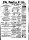 Croydon Times Saturday 14 January 1882 Page 1